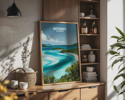 Whitsundays QLD Australia Poster Landscape Print - WanderWall