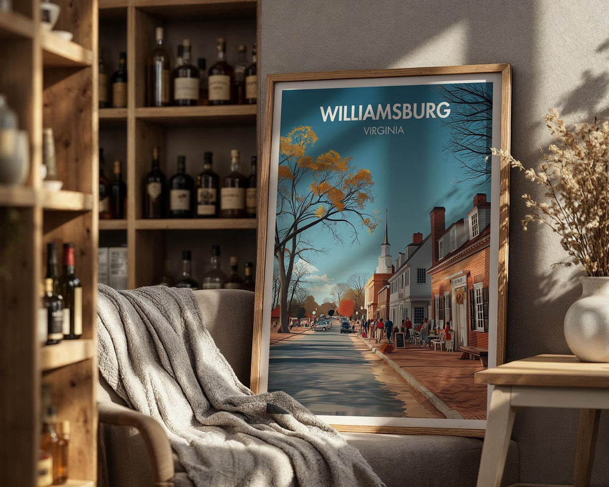 Williamsburg Poster - WanderWall