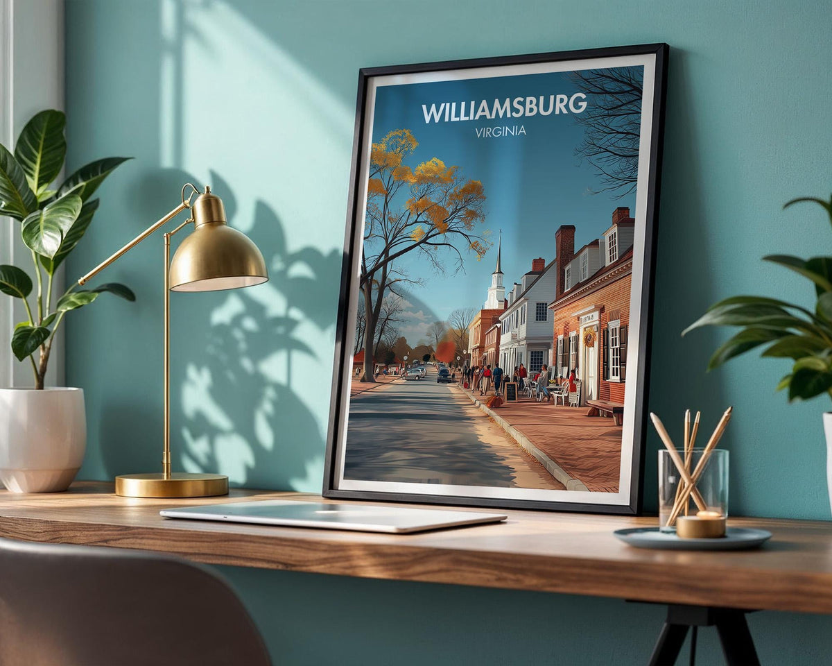 Williamsburg Poster - WanderWall