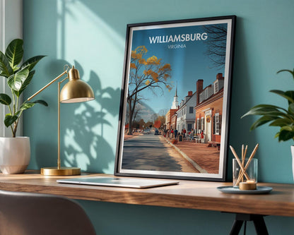Williamsburg Poster - WanderWall