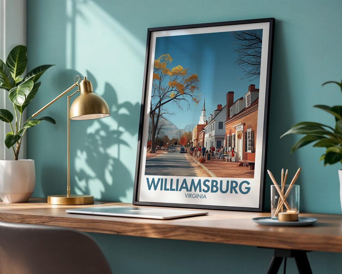 Williamsburg Poster - WanderWall