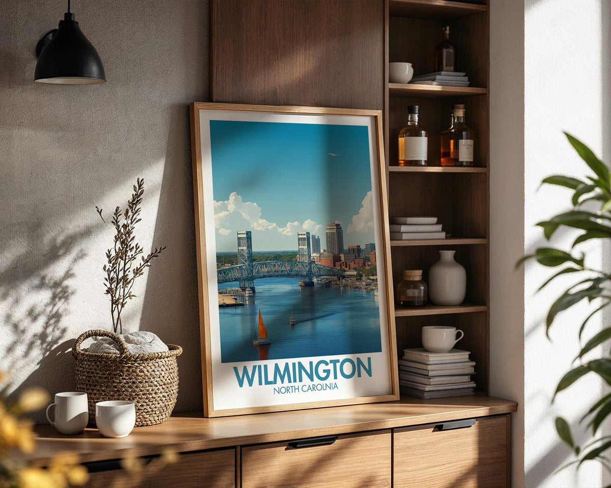 Wilmington North Carolina Poster - WanderWall