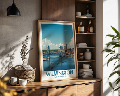 Wilmington North Carolina Poster - WanderWall