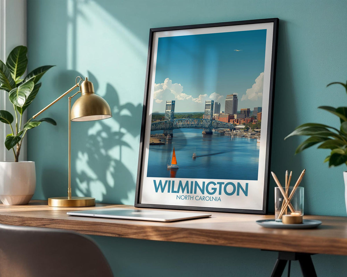 Wilmington North Carolina Poster - WanderWall