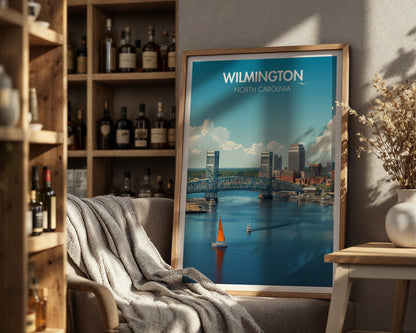 Wilmington North Carolina Poster - WanderWall