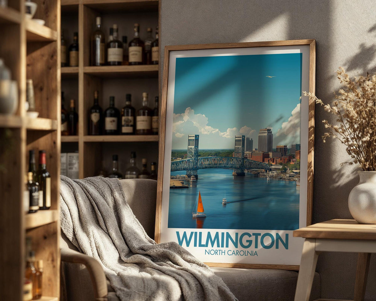 Wilmington North Carolina Poster - WanderWall