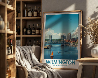 Wilmington North Carolina Poster - WanderWall