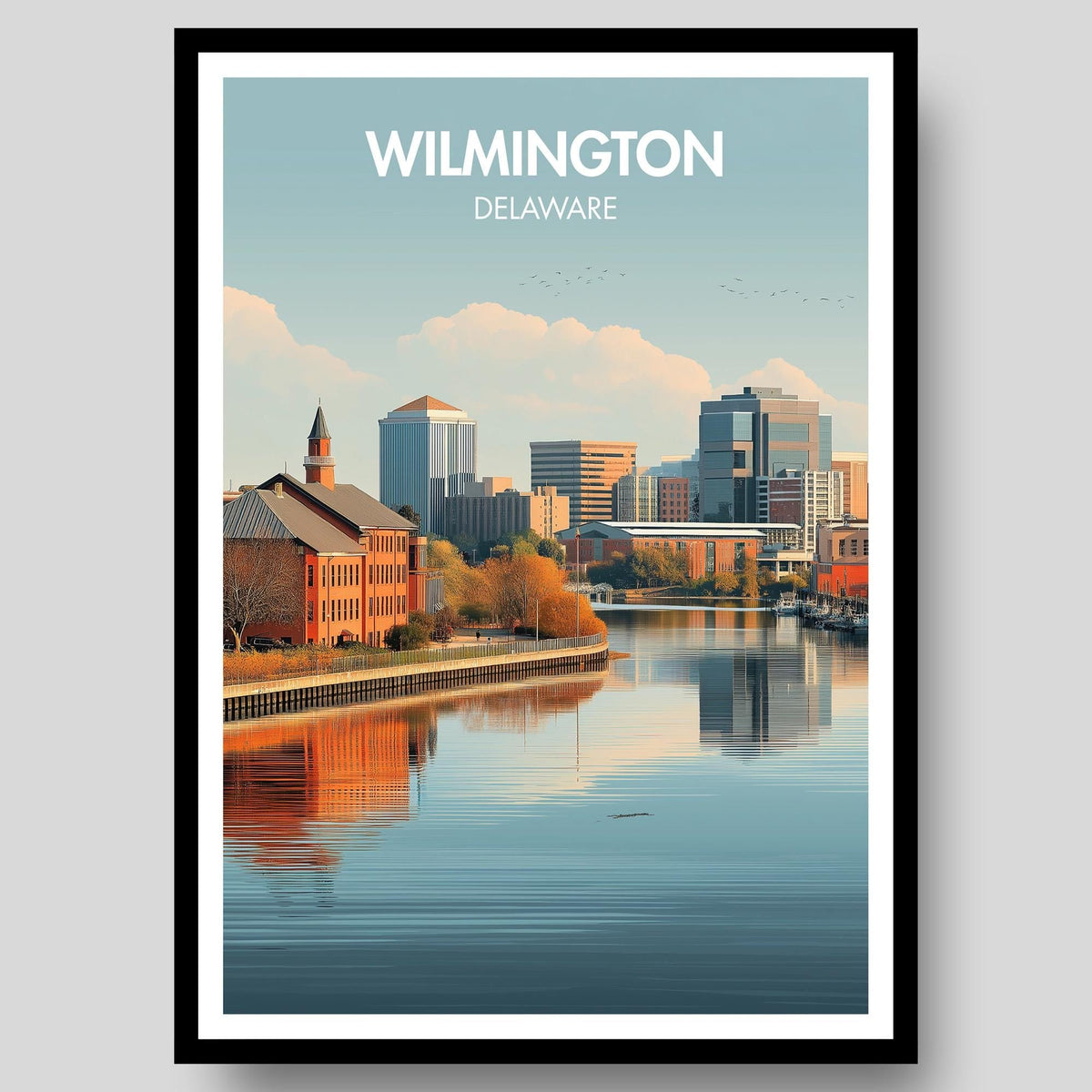Wilmington Poster - WanderWall