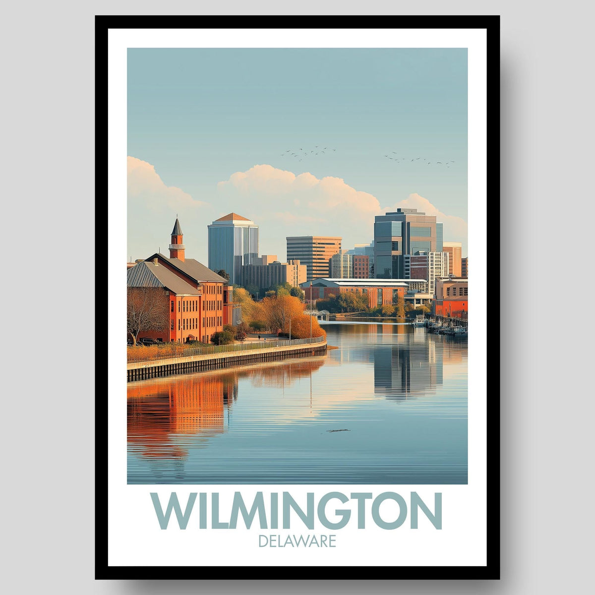 Wilmington Poster - WanderWall