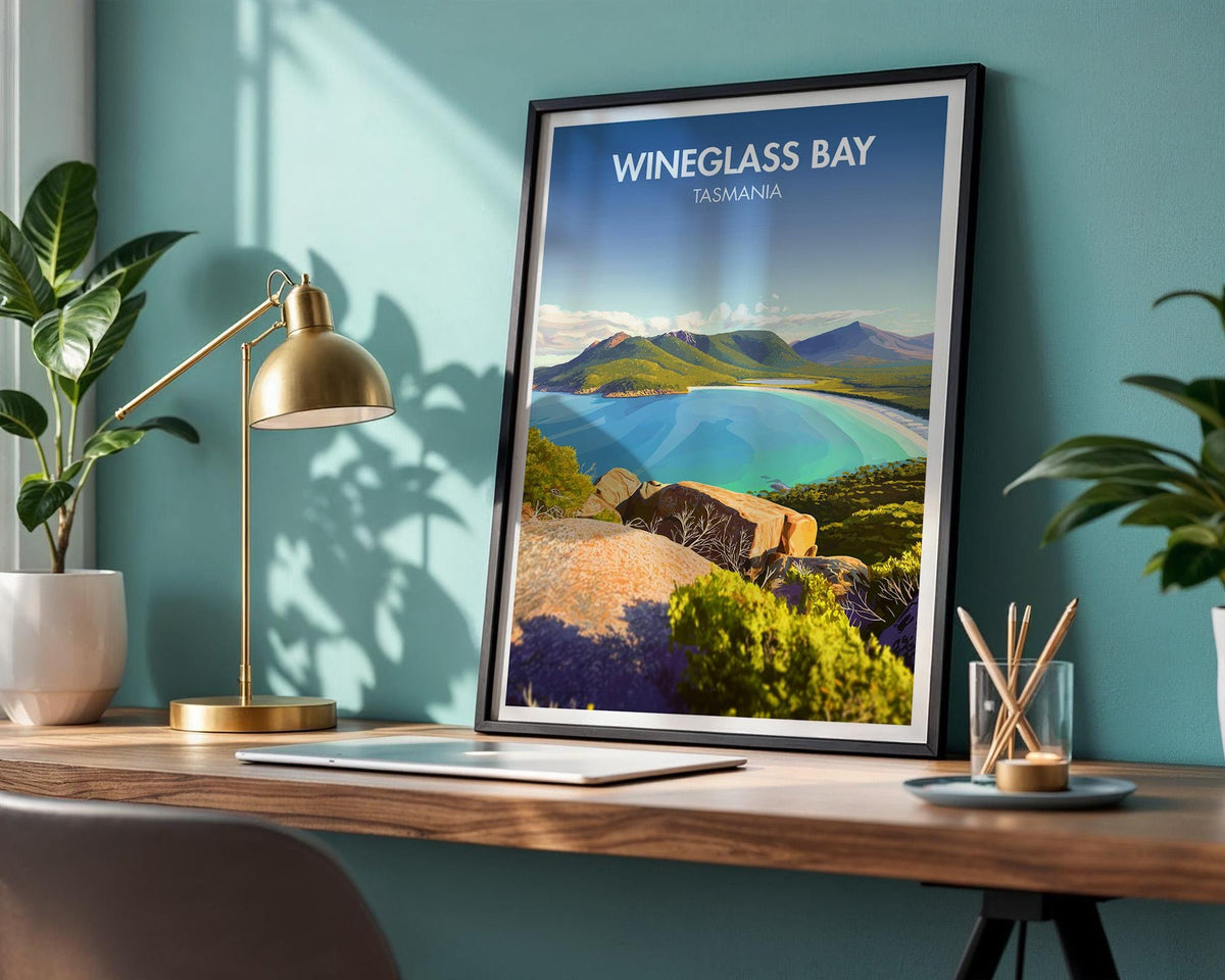 Wineglass Bay Poster - WanderWall