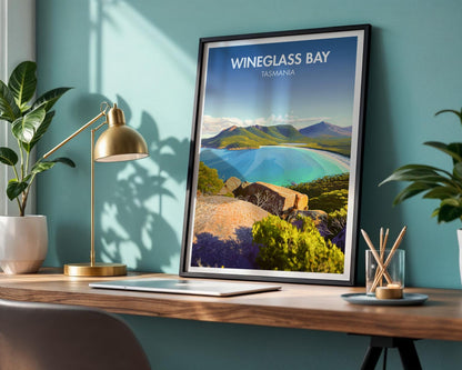 Wineglass Bay Poster - WanderWall