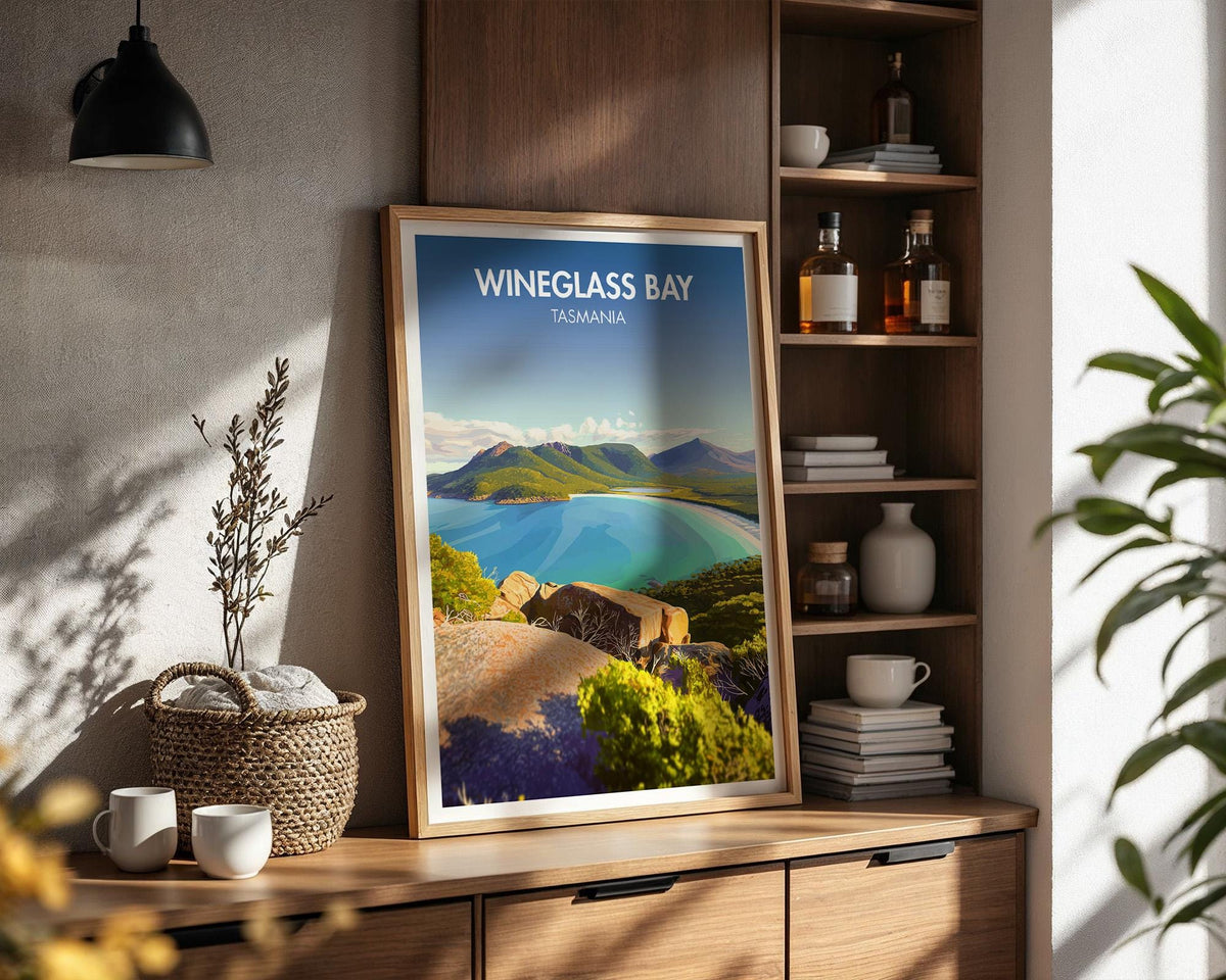Wineglass Bay Poster - WanderWall