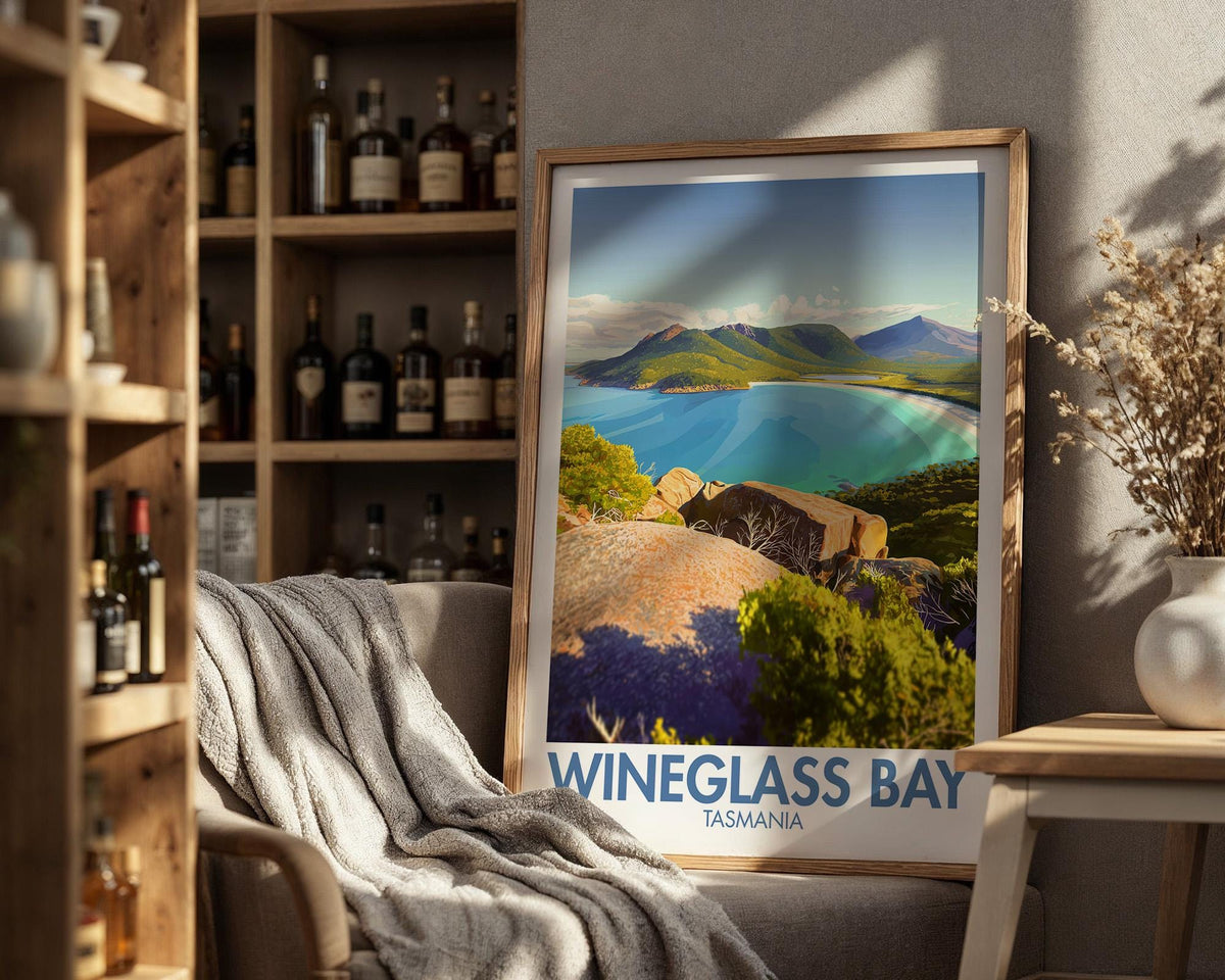 Wineglass Bay Poster - WanderWall