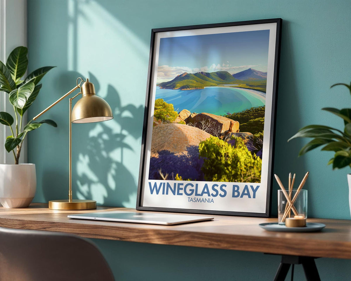 Wineglass Bay Poster - WanderWall