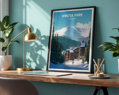 Winter Park Poster - WanderWall