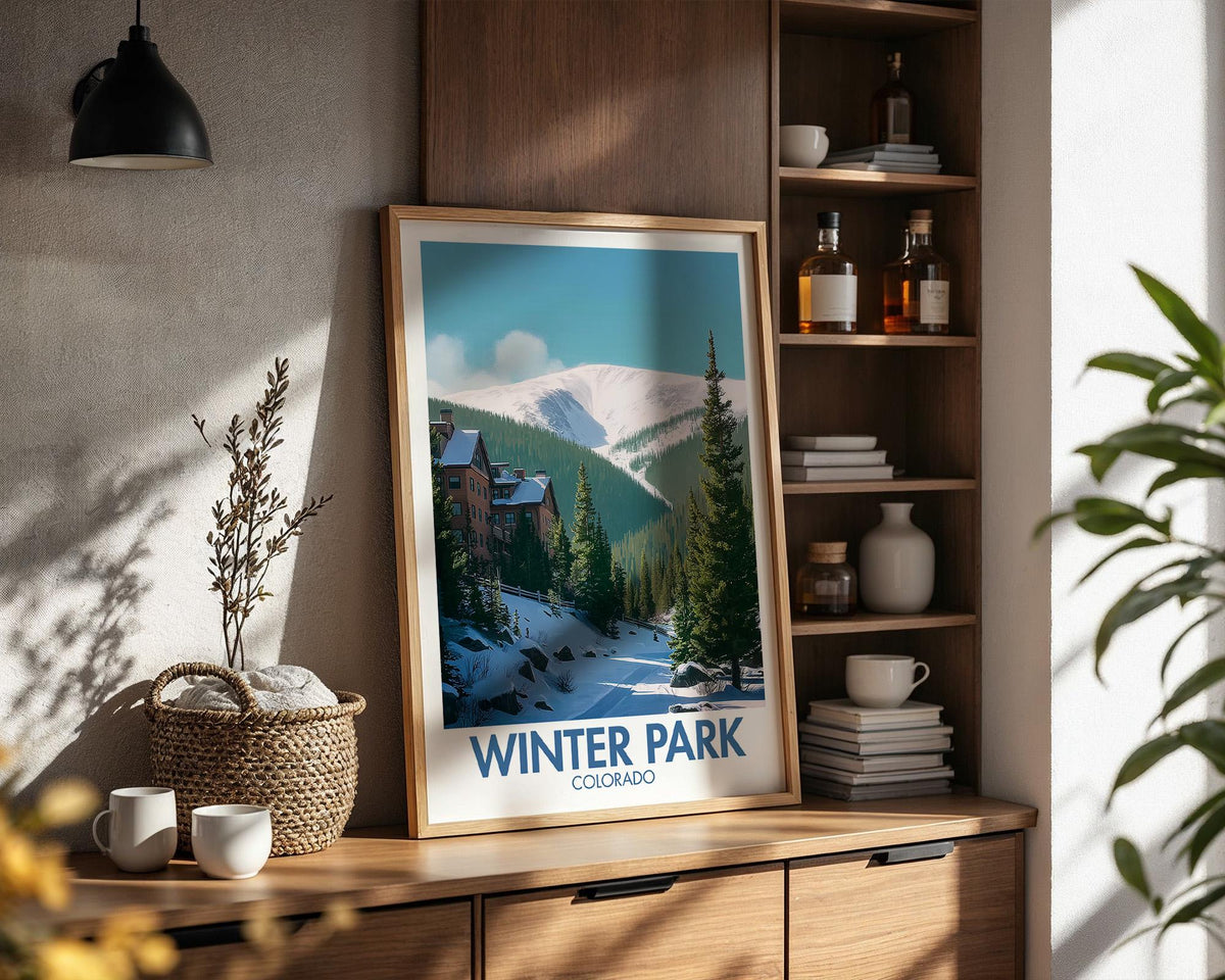 Winter Park Poster - WanderWall