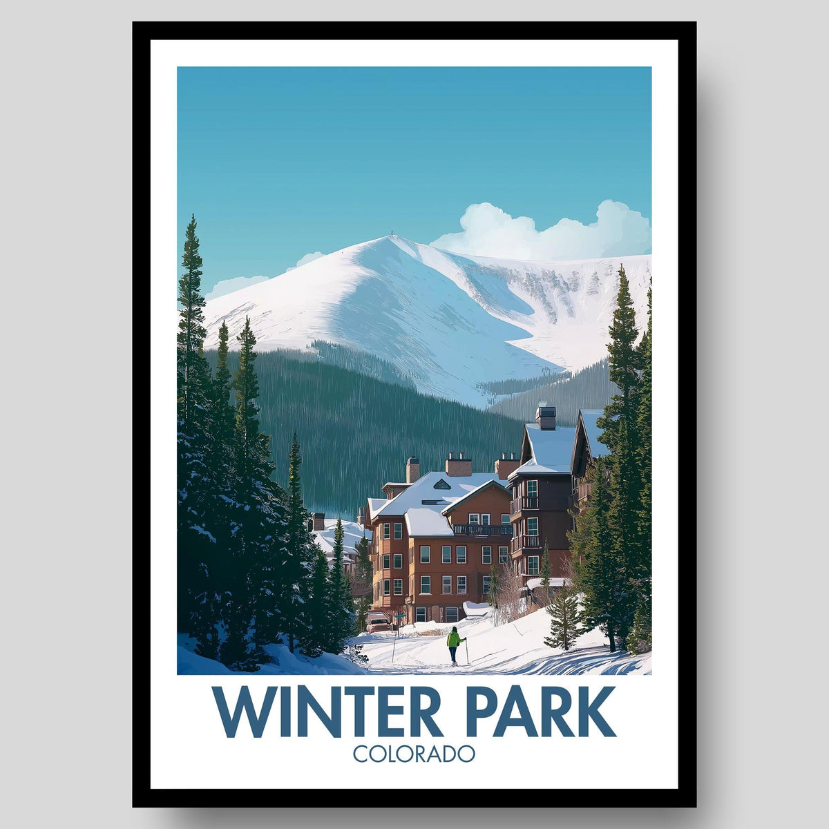 Winter Park Poster - WanderWall