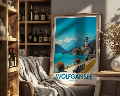 Wolfgangsee Poster - WanderWall