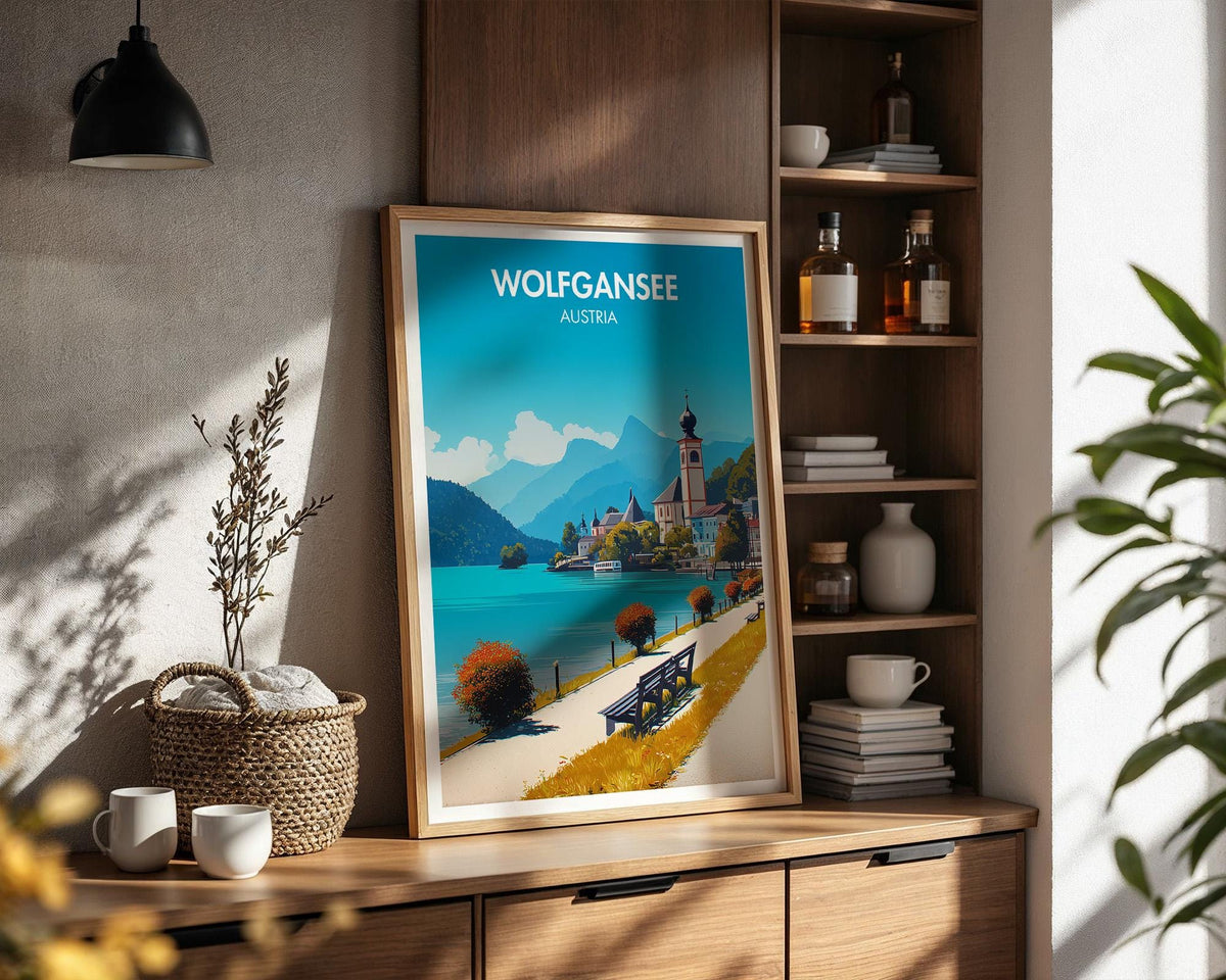 Wolfgangsee Poster - WanderWall