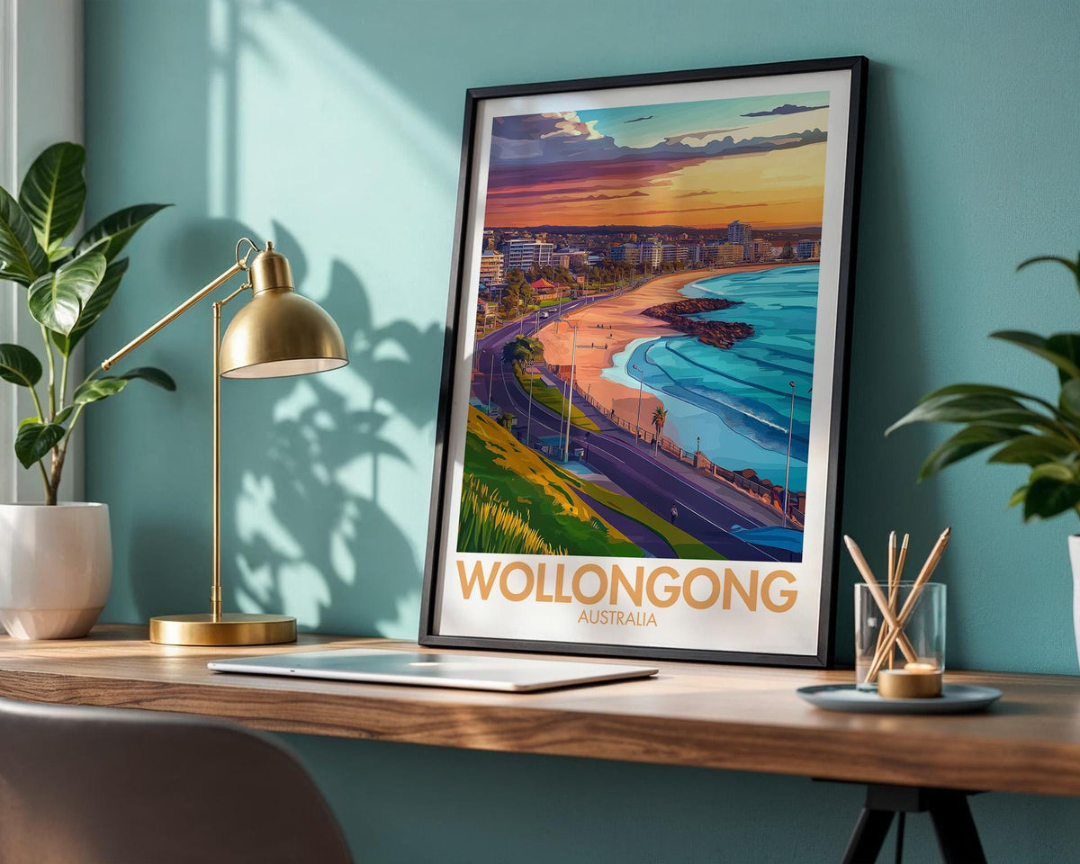Wollongong Poster - WanderWall