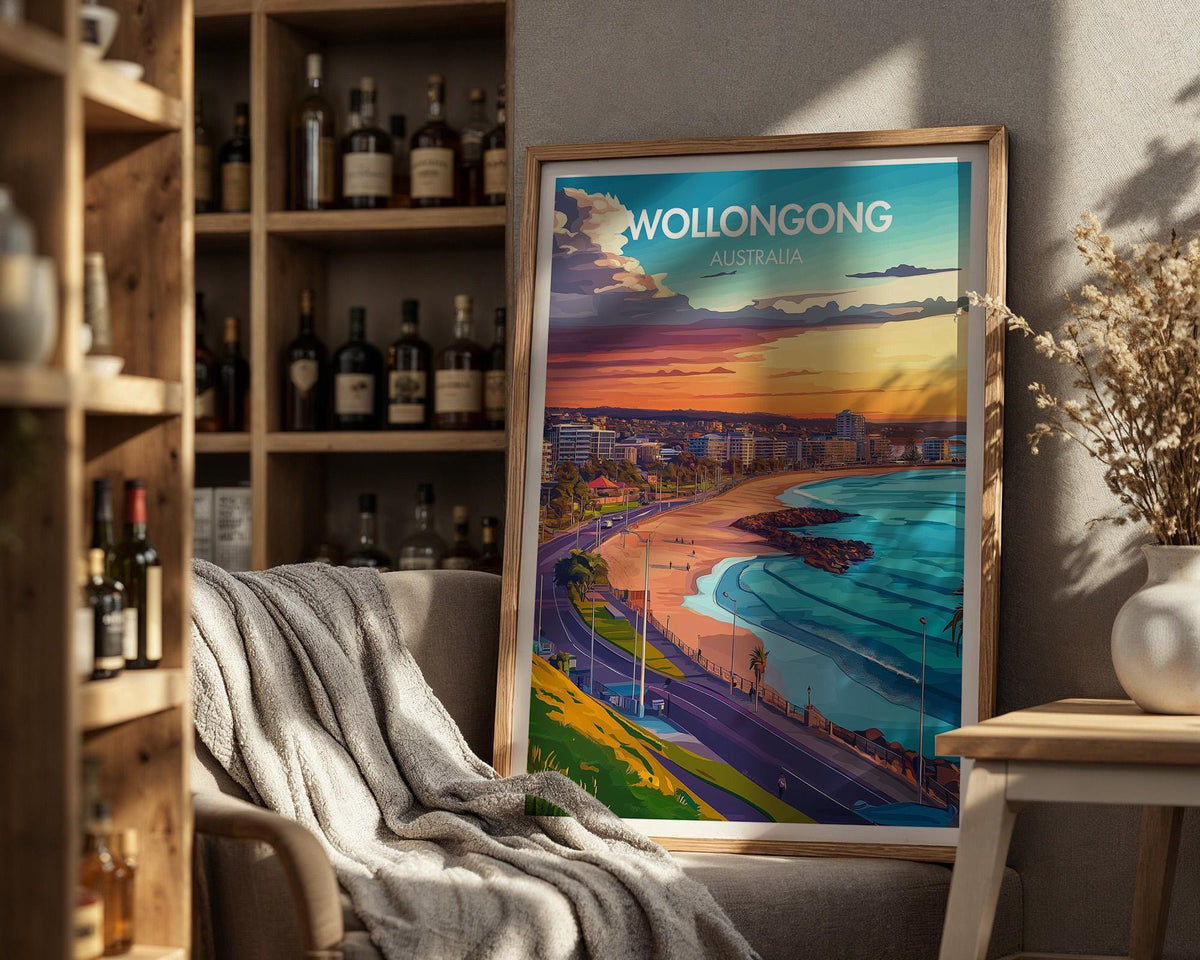 Wollongong Poster - WanderWall