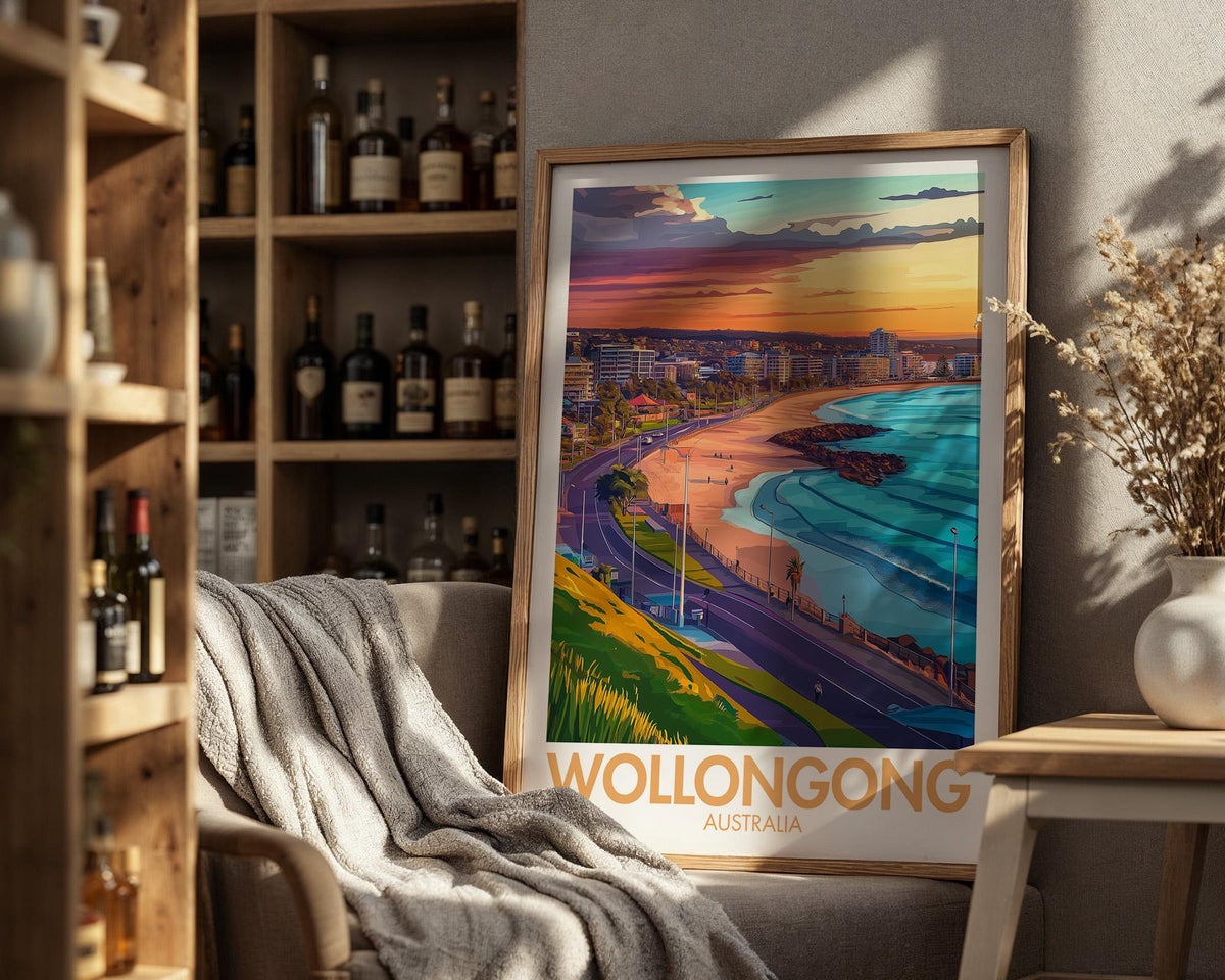 Wollongong Poster - WanderWall