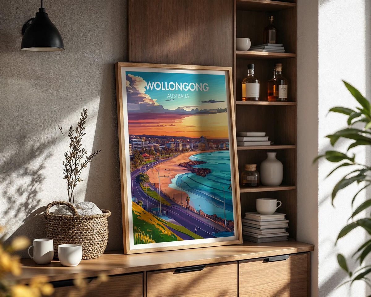 Wollongong Poster - WanderWall