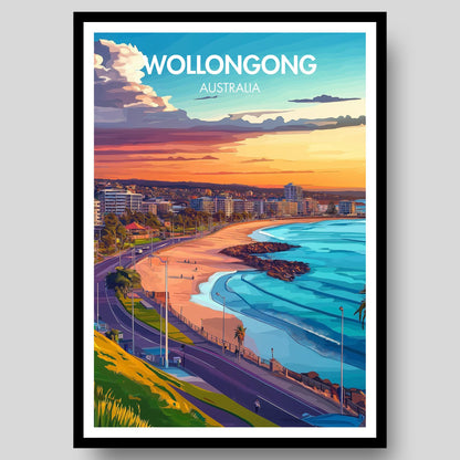 Wollongong Poster - WanderWall