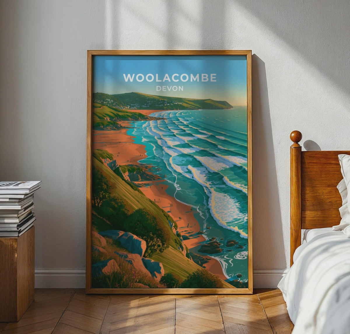 Woolacombe Poster - WanderWall