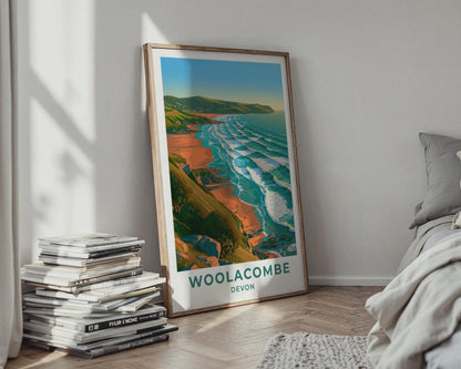 Woolacombe Poster - WanderWall