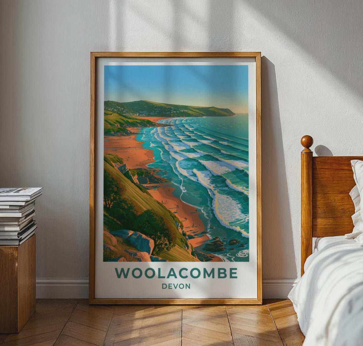 Woolacombe Poster - WanderWall