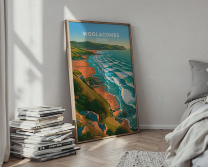 Woolacombe Poster - WanderWall