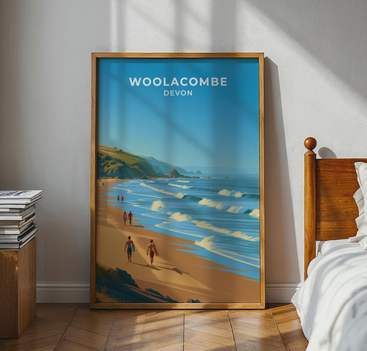 Woolacombe Poster - WanderWall