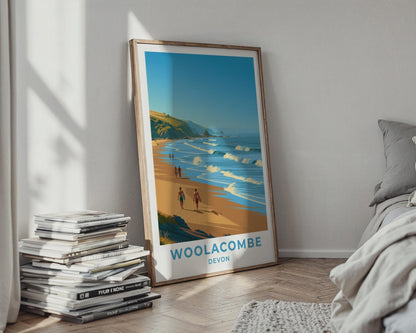 Woolacombe Poster - WanderWall