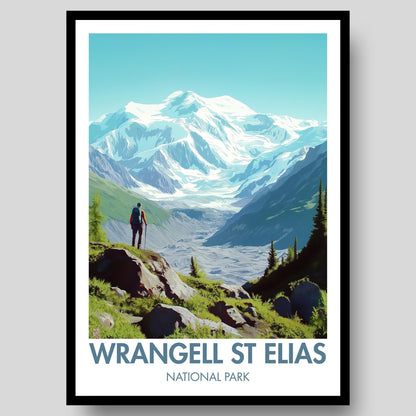 Wrangell St Elias Poster - WanderWall