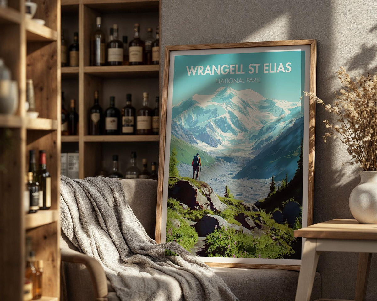 Wrangell St Elias Poster - WanderWall