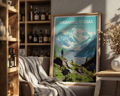 Wrangell St Elias Poster - WanderWall
