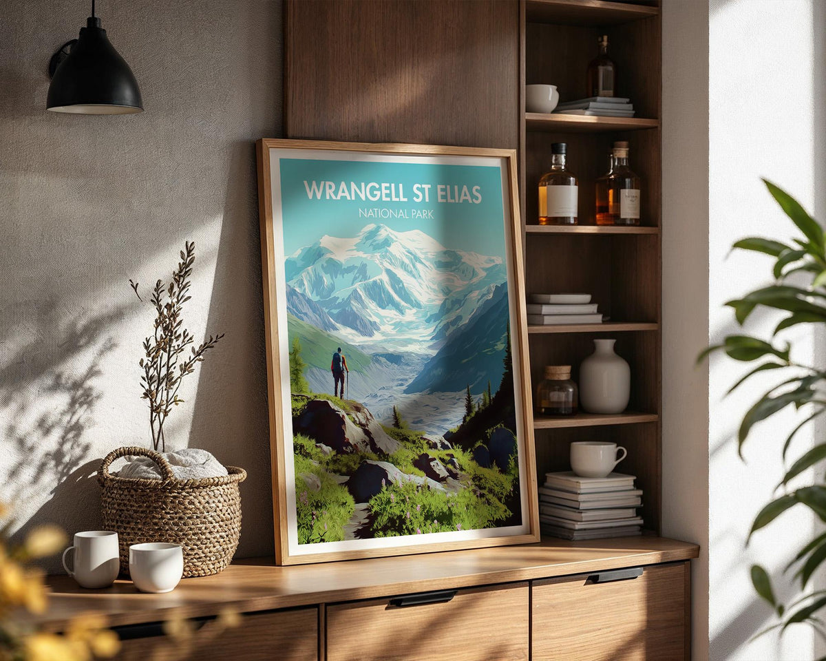Wrangell St Elias Poster - WanderWall