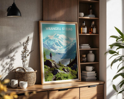 Wrangell St Elias Poster - WanderWall