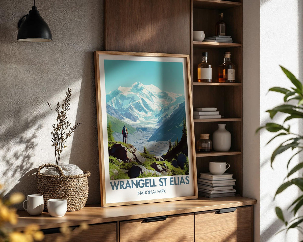 Wrangell St Elias Poster - WanderWall