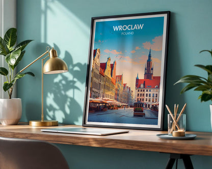 Wroclaw Poster - WanderWall