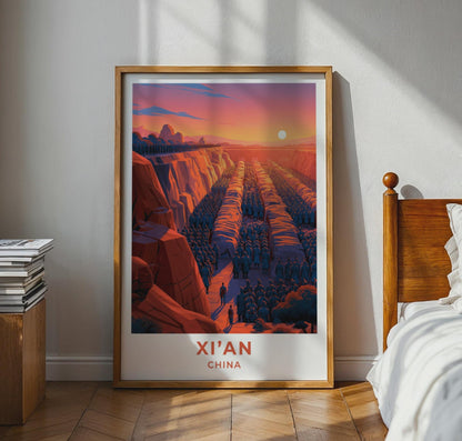 Xi'an Poster - WanderWall