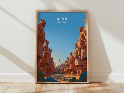 Xi'an Poster - WanderWall