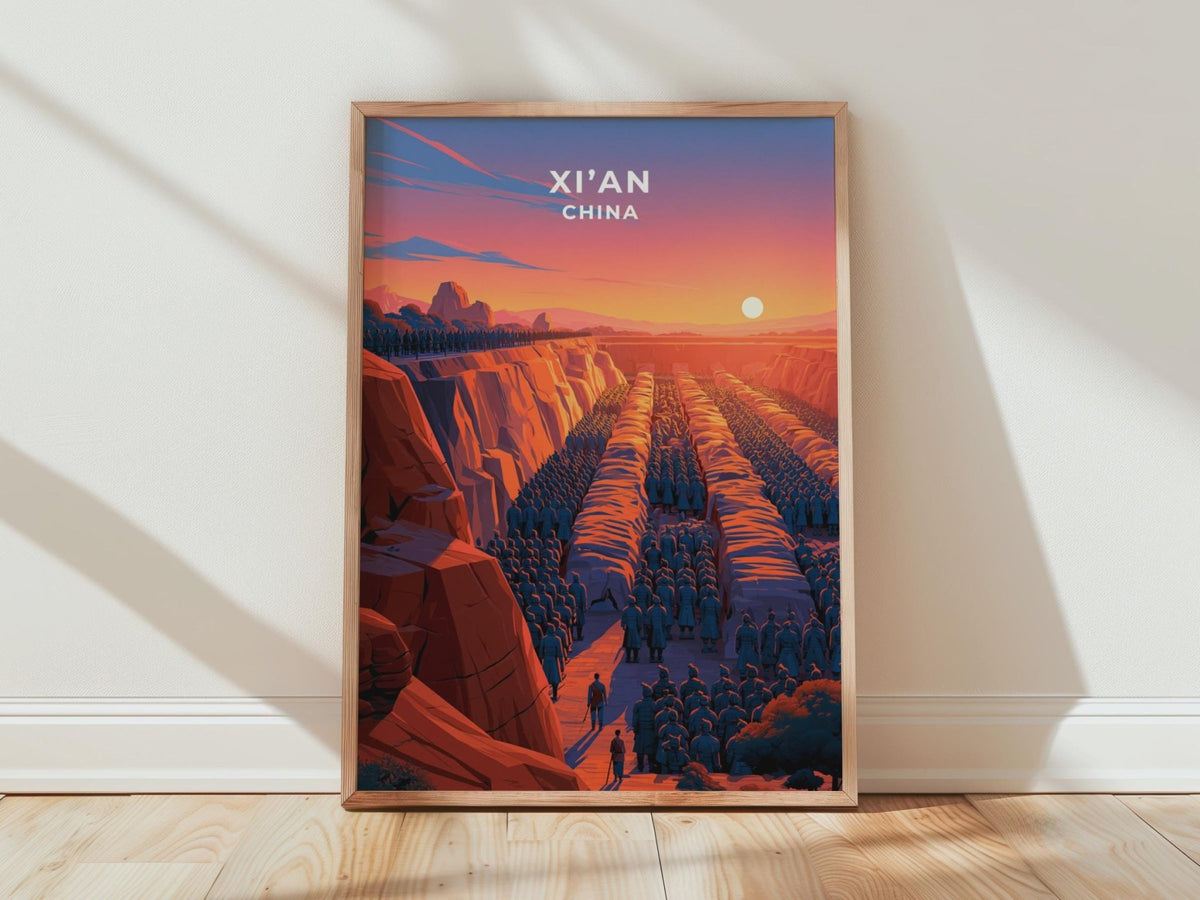 Xi'an Poster - WanderWall