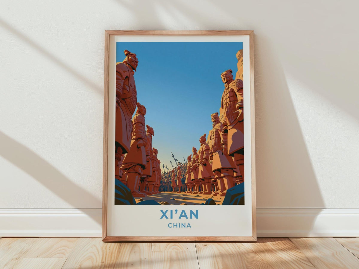 Xi'an Poster - WanderWall