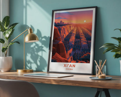 Xi'an Poster - WanderWall