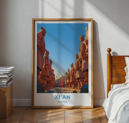 Xi'an Poster - WanderWall