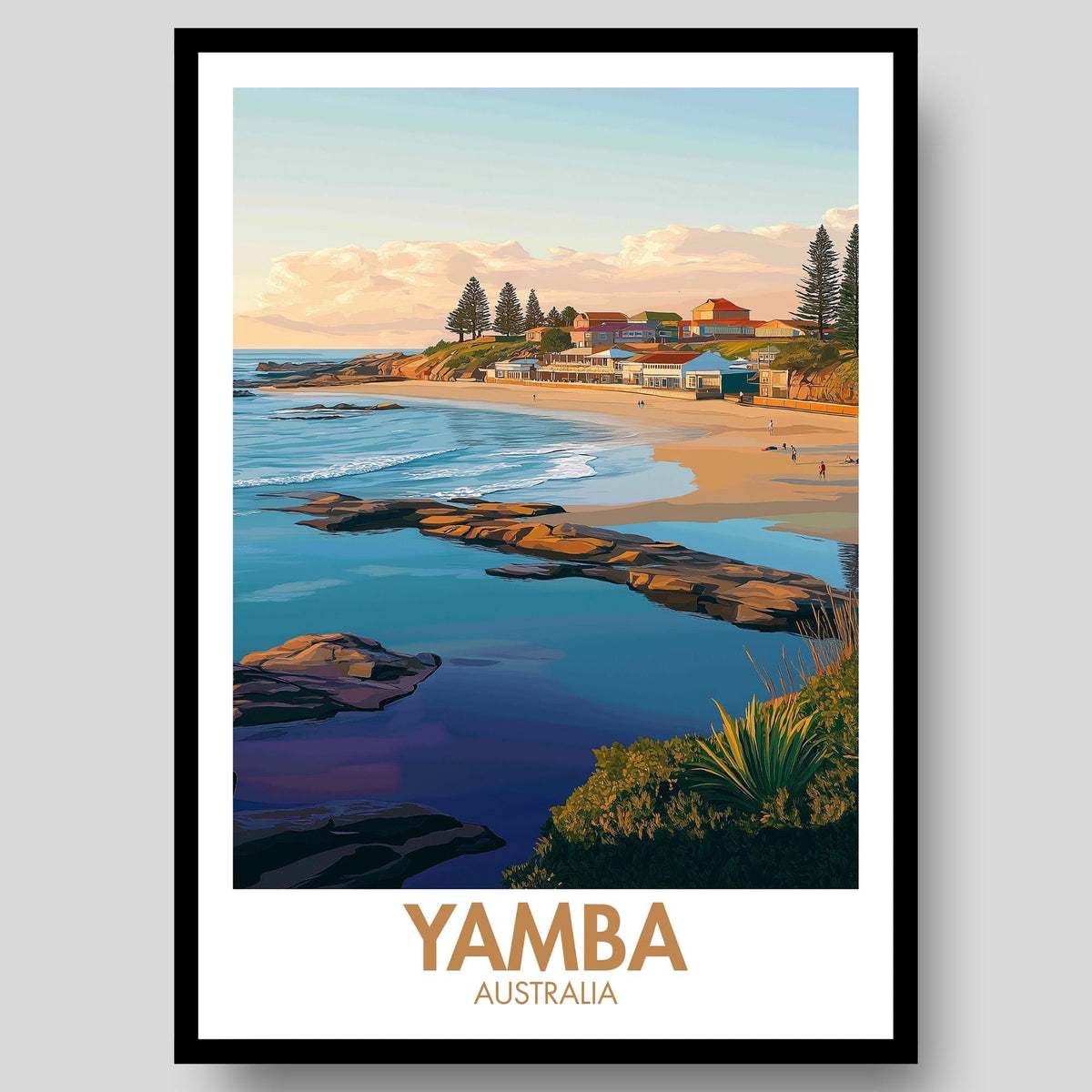 Yamba Poster - WanderWall