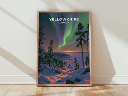 Yellowknife Poster - WanderWall