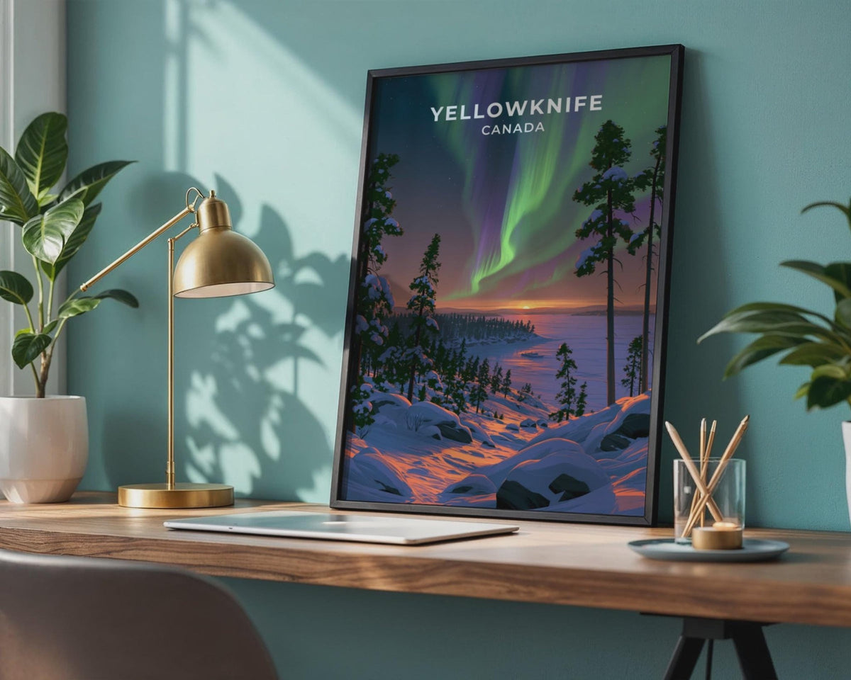 Yellowknife Poster - WanderWall